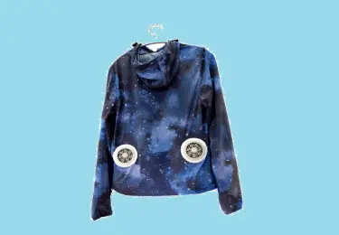 おしゃれな色の空調服