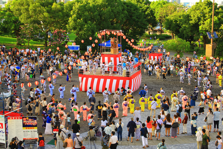 2024年みなとみらい大盆踊りの屋台