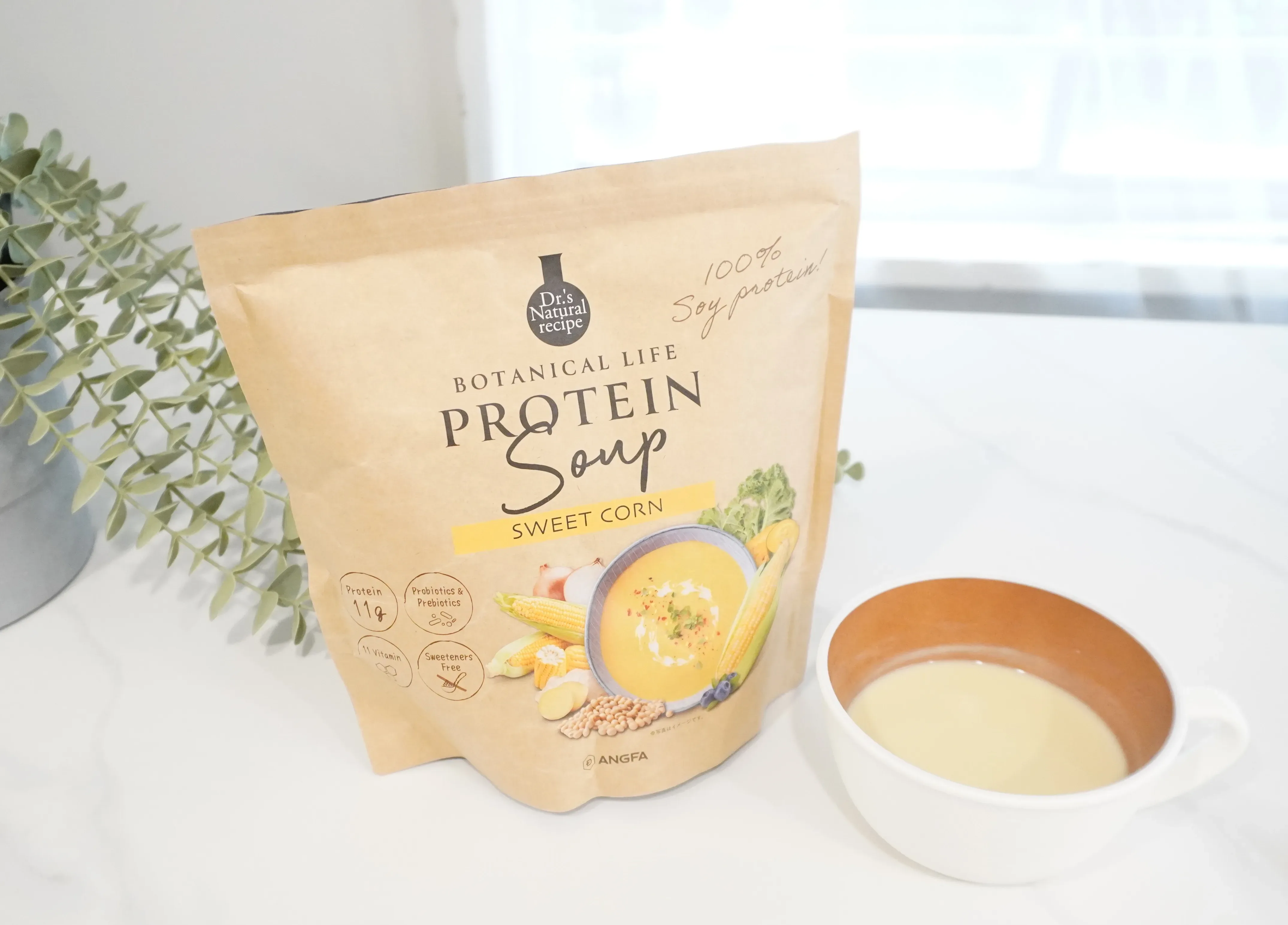 プロテインスープコーンスープ味