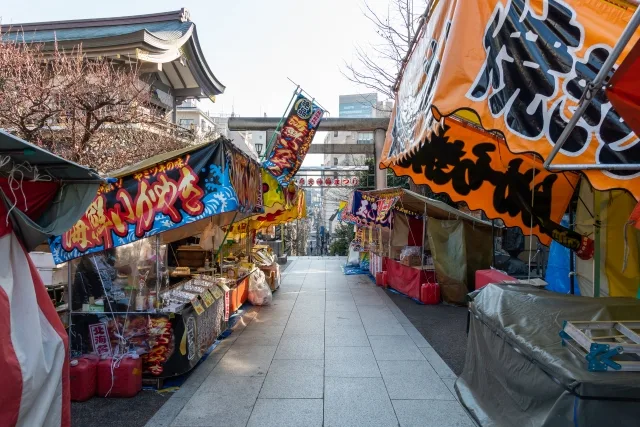 湯島天神の屋台