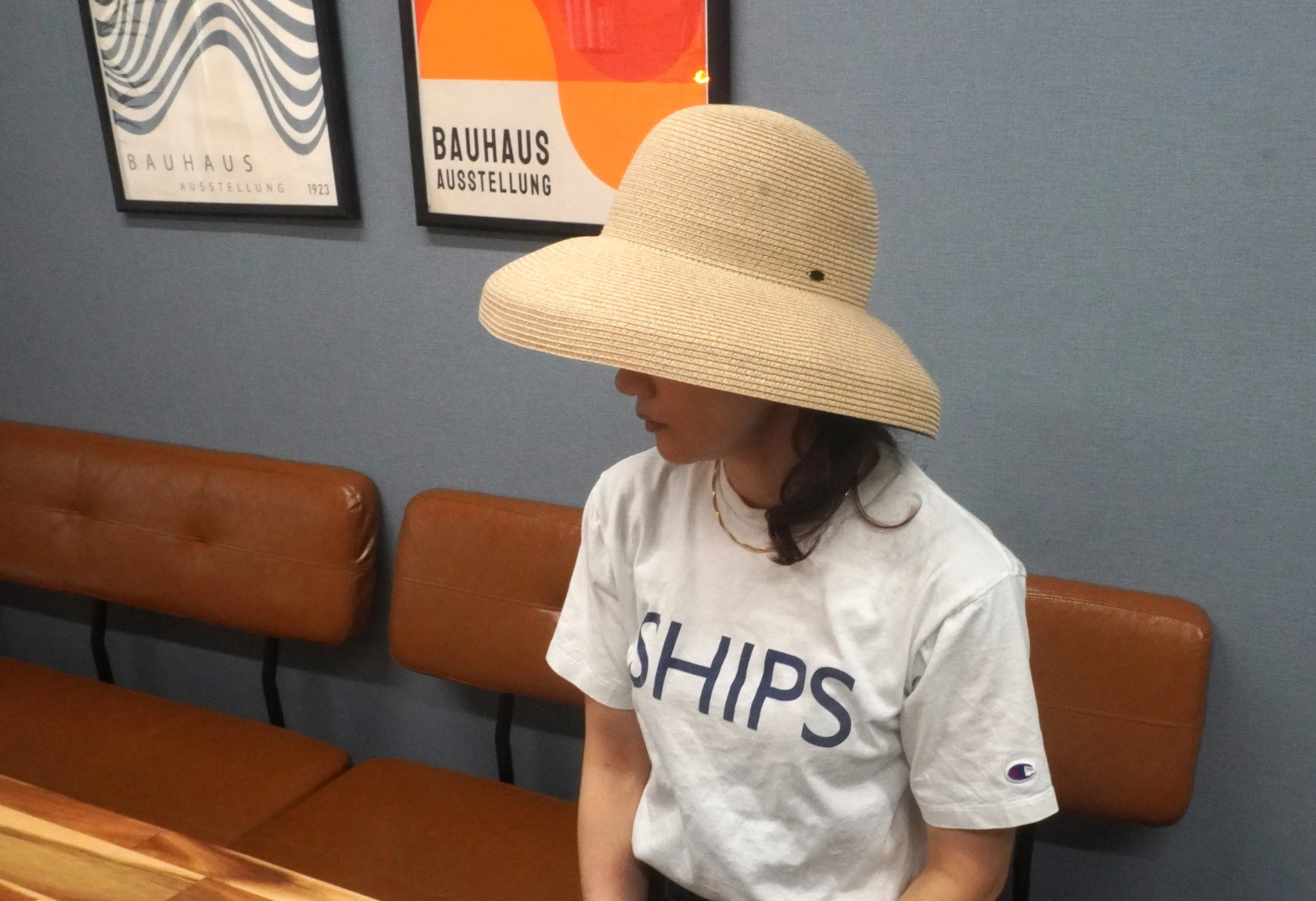 ミルサ 帽子 レディース ハット ブレード カサブランカ つば広 麦わら帽子